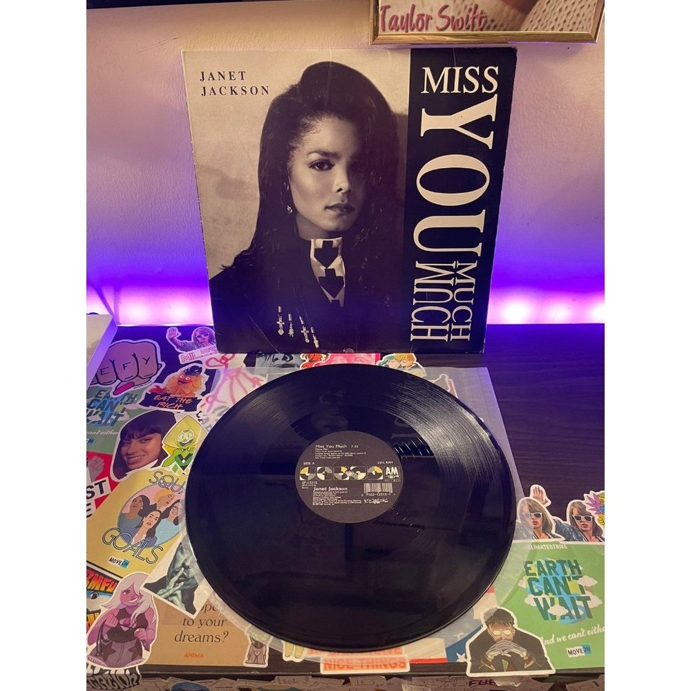 Janet Jackson,  "Miss You Much" Vinyl 12" Single